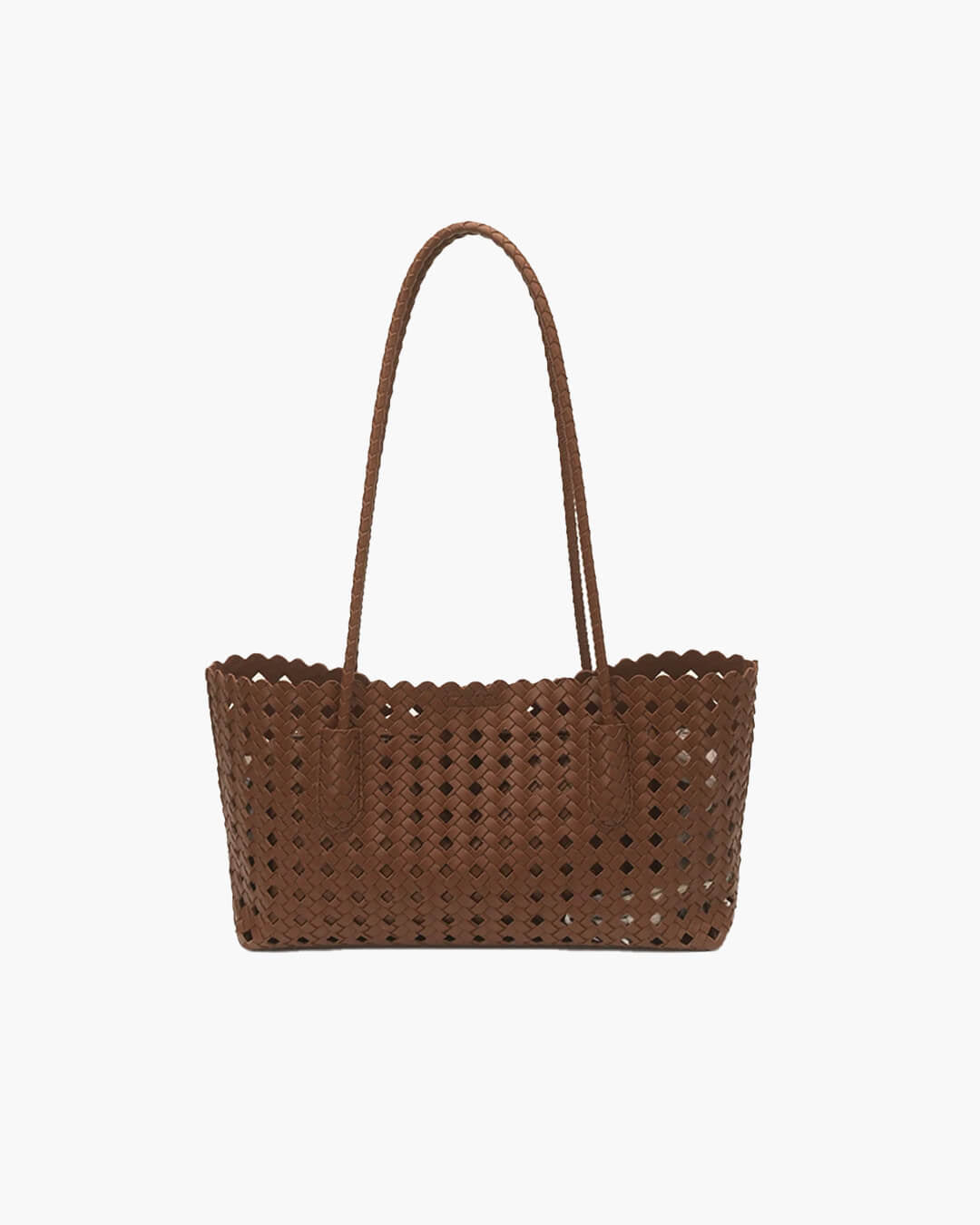 SOERA Briana Woven Straw Tote Bag - Bag - Coffee