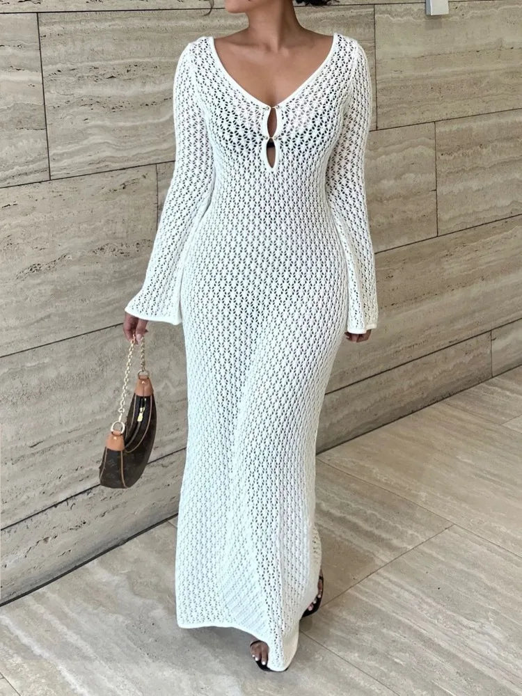 SOERA Hannah Cover Up Maxi Dress - Dresses - lb1770927322301173670 S