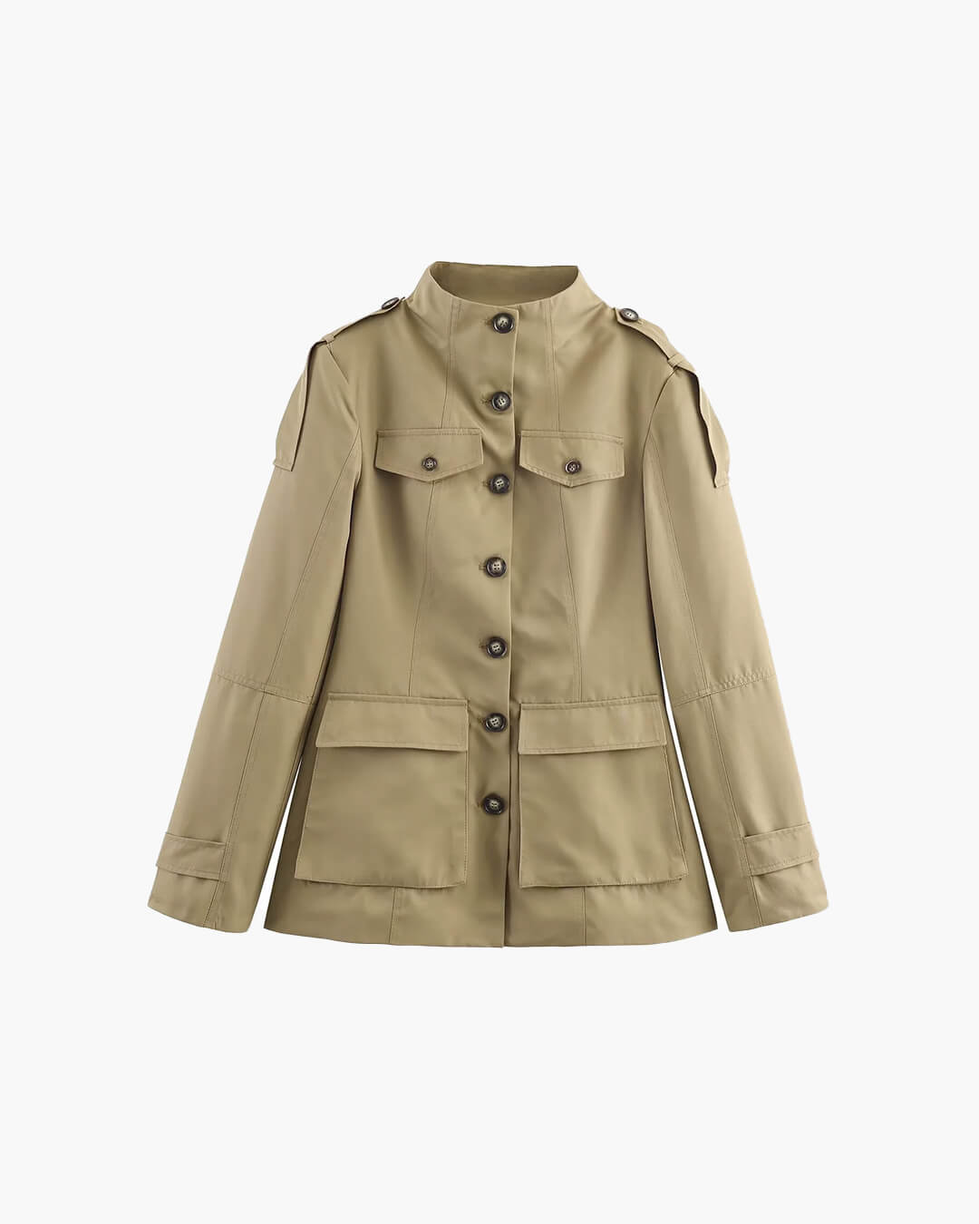 SOERA Melinda Slim Fit Trench Coat - Jackets - Beige XS