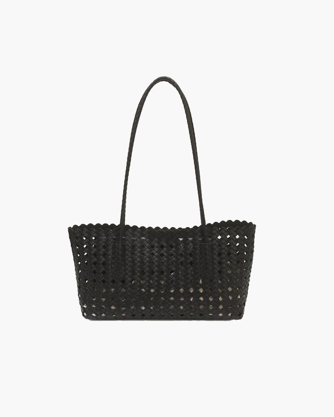 SOERA Briana Woven Straw Tote Bag - Bag - SOERA-681731-BLA-OS-96195 Black