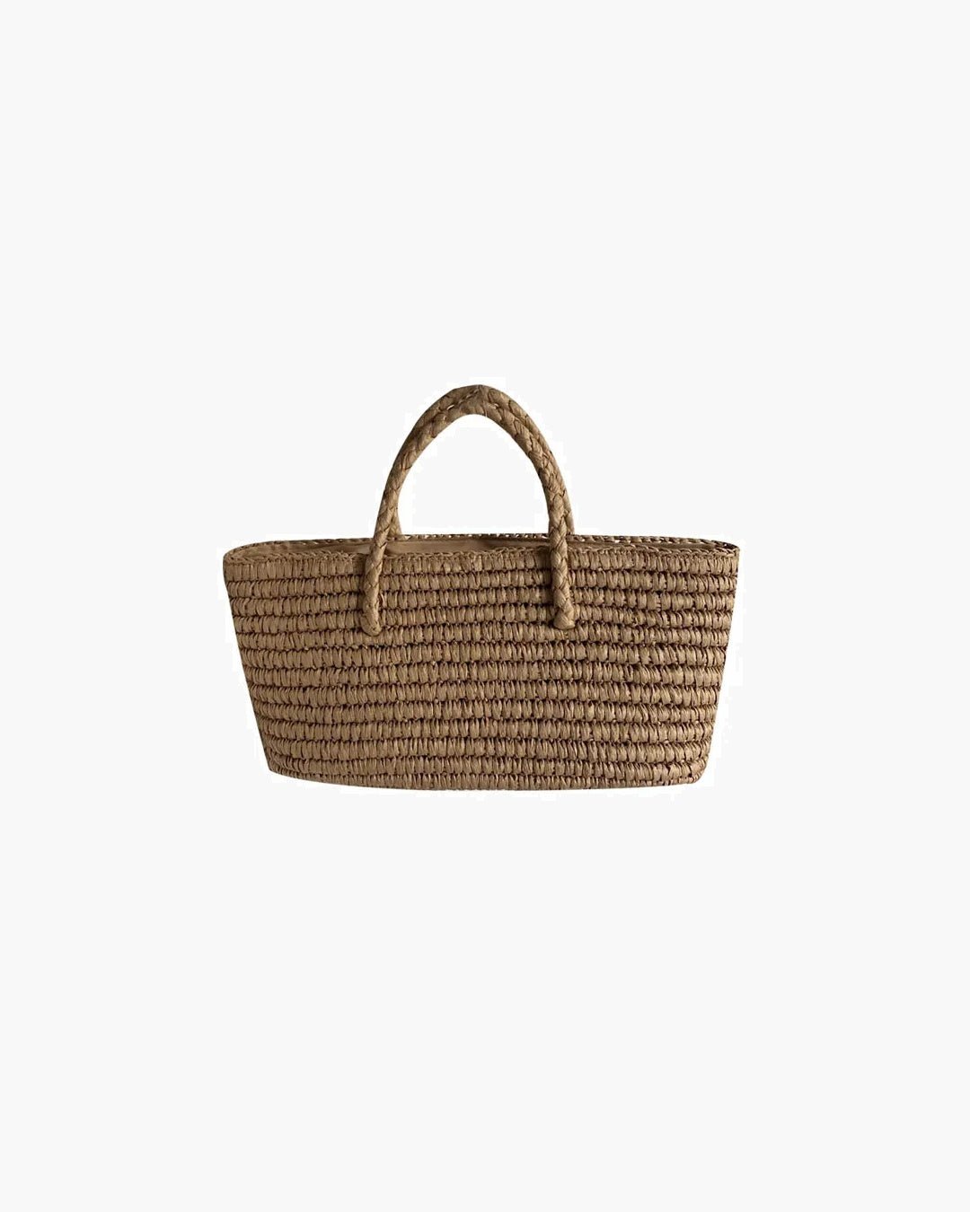 SOERA Olivia Hand-Woven Straw Tote Bag - Bag - SOERA-569603-KHA-OS-90915 Brown