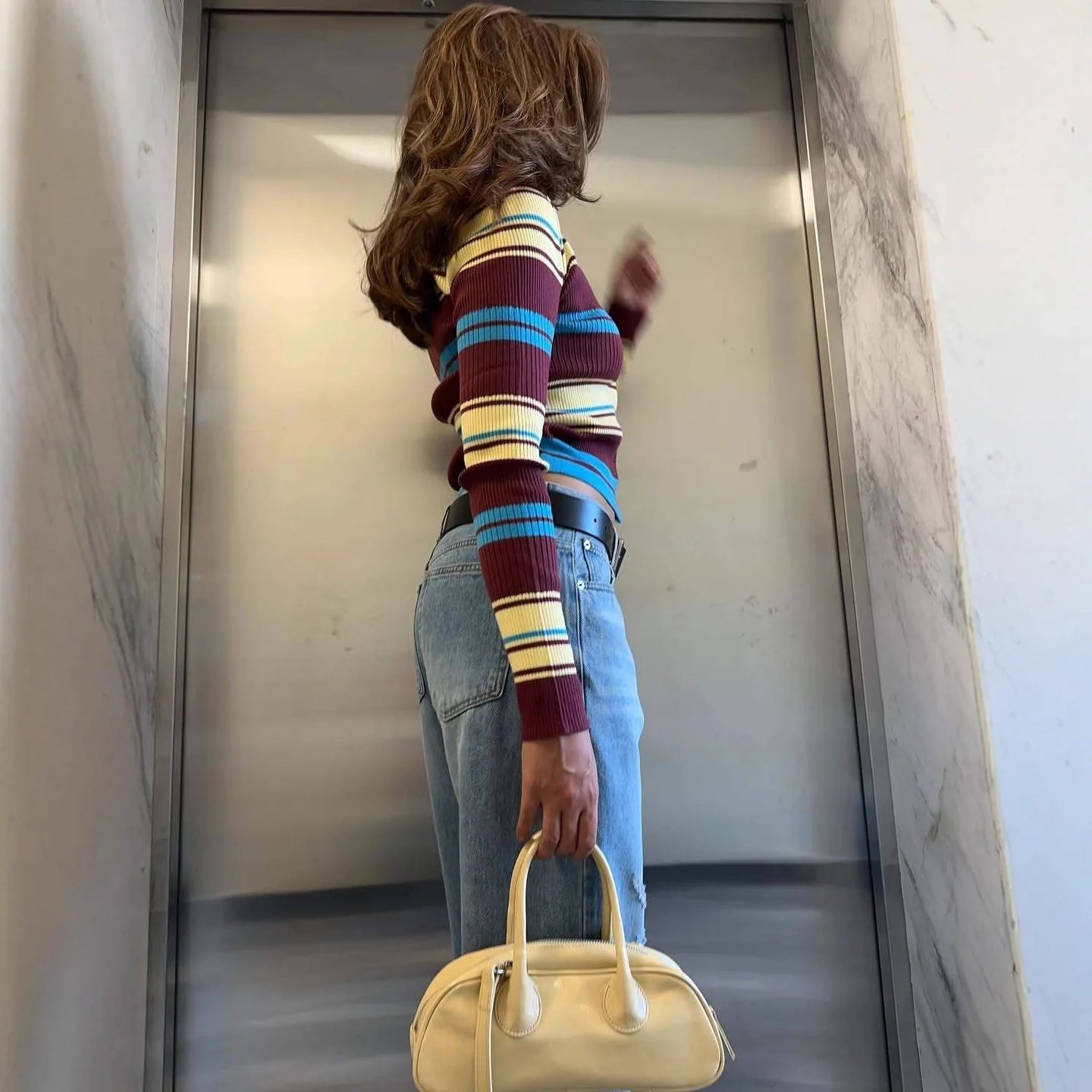 SOERA Hope Striped Knit Cardigan - Cardigan - SOERA-377987-STR-M-37987 M