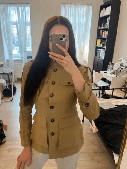 SOERA Rebecca Tailored Stand Collar Jacket - Jacket - SOERA-445955-DBE-XS-64227 Beige XS