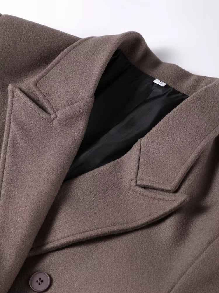 SOERA Nicole Maxi Coat - Jackets - Mv1763304746538363400 Brown L