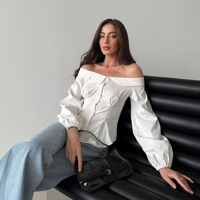 SOERA Catherine Off Shoulder Top - Tops - Ph1770344797580466296 S